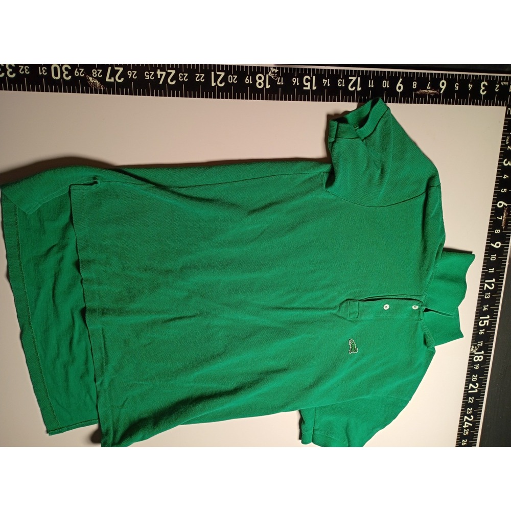 The Fox Collection Men Green Polo Shirt L